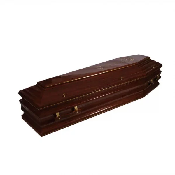 Mahogany Coffin